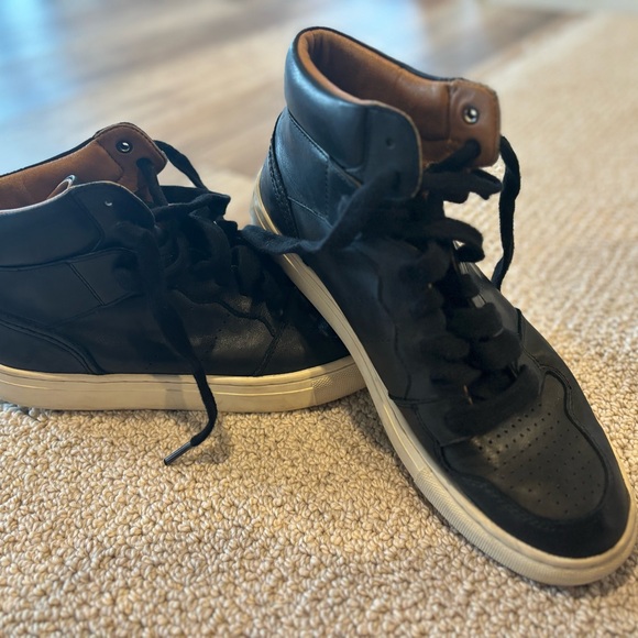 Jory Calfskin High Top Sneaker Ralph Lauren - Picture 3 of 8